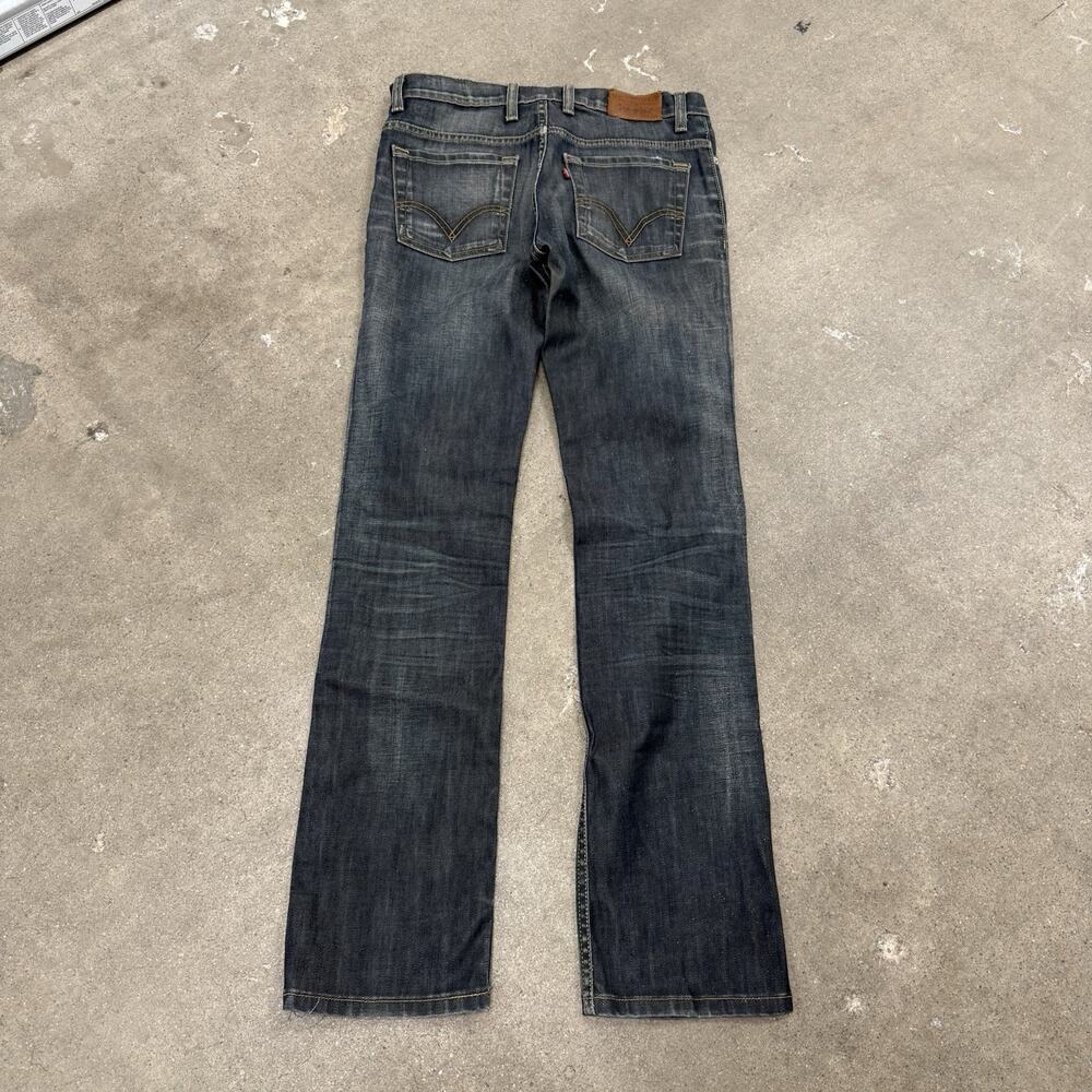 VINTAGE 00s LEVIS SKINNY ARCHIVE STYLE GRUNGE JEANS 30x31 FADED